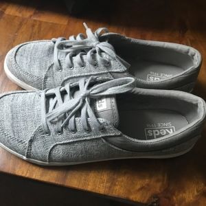 Keds Gray Women's Canvas Sneakers Size 9
